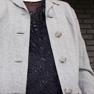 Vintage 40s Grey Blazer